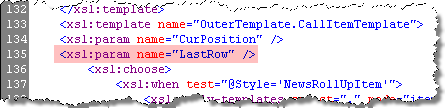 Making the total number of rows available within the template responsible for calling Item Style templates