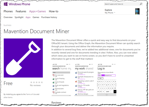 Mavention Document Miner