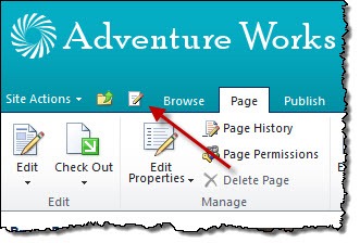 Quick Access Toolbar in SharePoint 2010