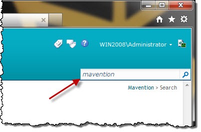 Searching for ‘mavention’ on a standard SharePoint 2010 Publishing Site
