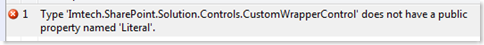 WrapperControlError