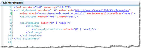 Empty XSLT document