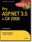 Pro ASP.NET 3.5 in C# 2008