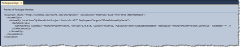 SharePoint.Project.AssemblyFullName token is being replaced by the fully qualified name of the assembly that belongs to the SharePoint Project instead of the assembly that is being referenced in the SafeControl entry