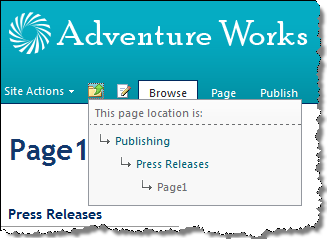 Hierarchical breadcrumbs in SharePoint 2010