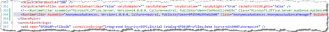 AnonymousAudienceManager registered in web.config