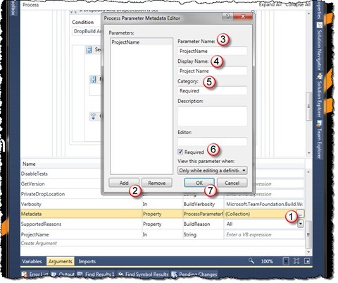Configuring the ‘ProjectName’ Metadata argument