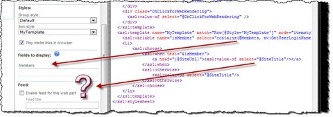 Comparing custom Item Style template with a number of slots defined and the Content Query Web Part not showing all of them