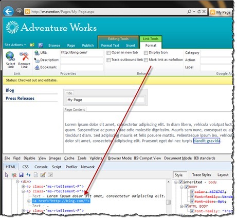 Hyperlink markup without the rel=”nofollow” attribute