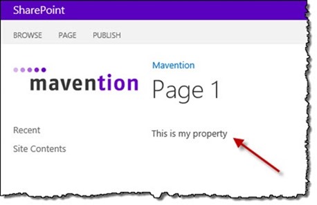 Contents of some column displayed on the page, but which column is it?