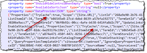 Content Search Web Part with Anonymous search results cache enabled