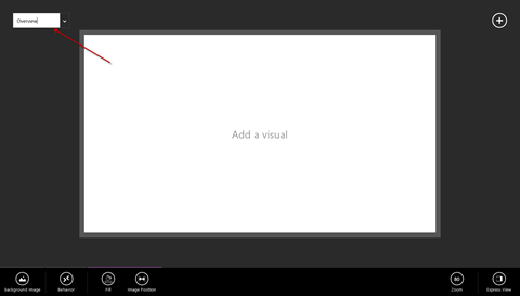 Renaming the first screen