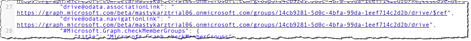 REST URLs to access Group Files
