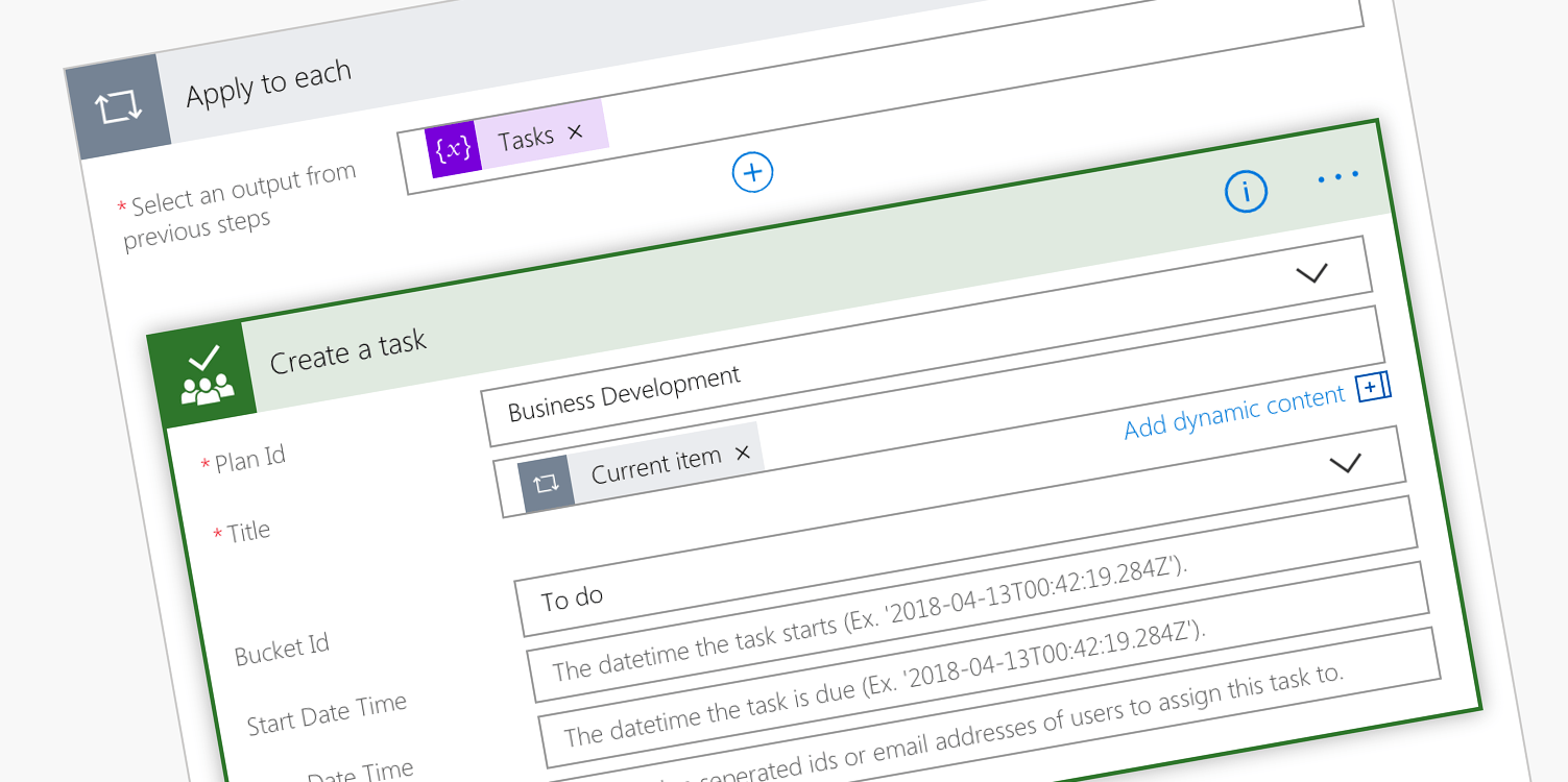 Bulk-create Planner tasks with Microsoft Flow