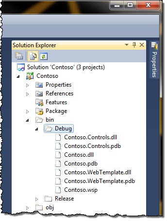 Dependent assemblies copied to output directory