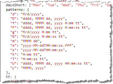 Javascript Date Formatting .Net Style - Waldek Mastykarz