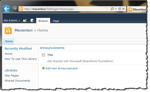 Announcements List View Web Part with modified view on a SharePoint 2010 Wiki Page