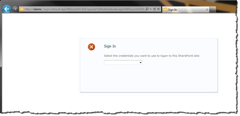 Authentication prompt displayed to an anonymous user on a public SharePoint 2010 website after browsing to a system page