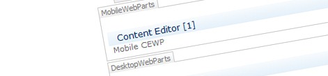 Inconvenient conditional Web Parts in SharePoint 2010